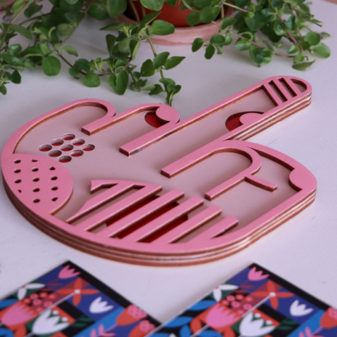 Fuck 3D pink