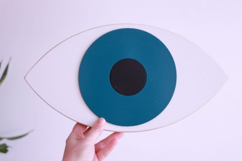 Oko 3D turkus