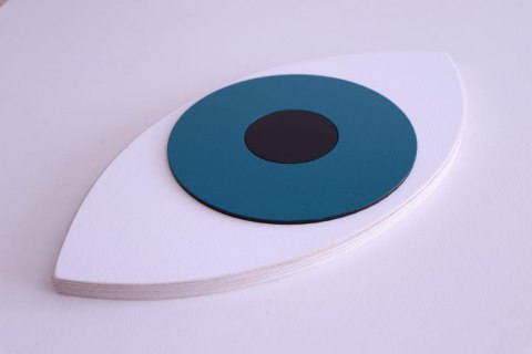 Oko 3D turkus