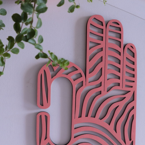 Dekor Okejka flamingo