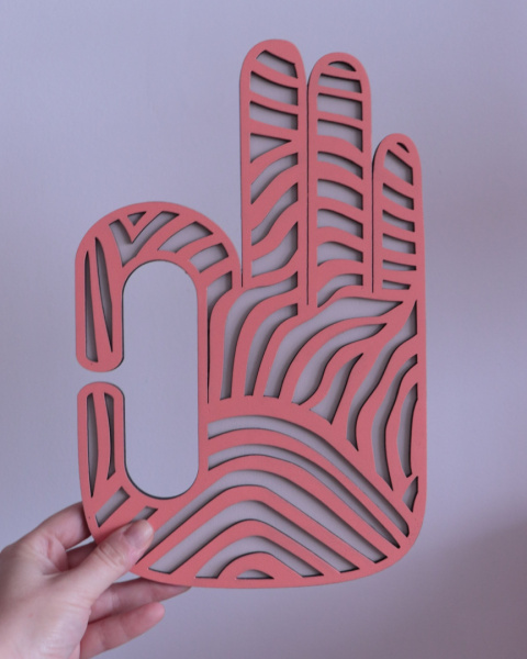 Dekor Okejka flamingo