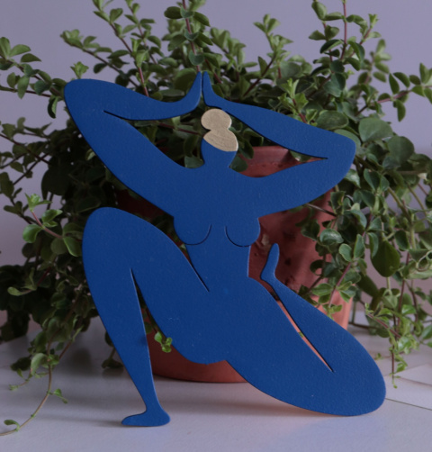 Dekor kobieta blue Dekor kobieta blue