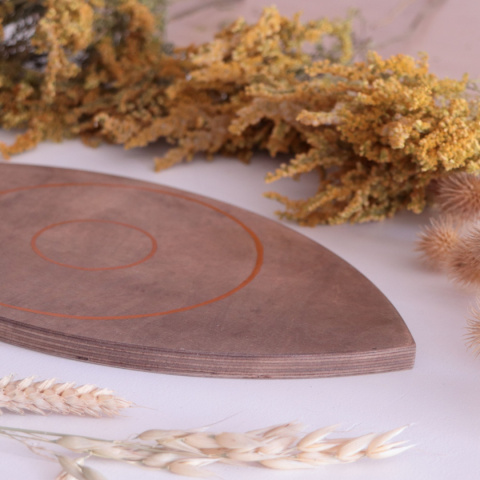 Oko natural dąb z miedzianą kreską Oko natural dąb z miedzianą kreską